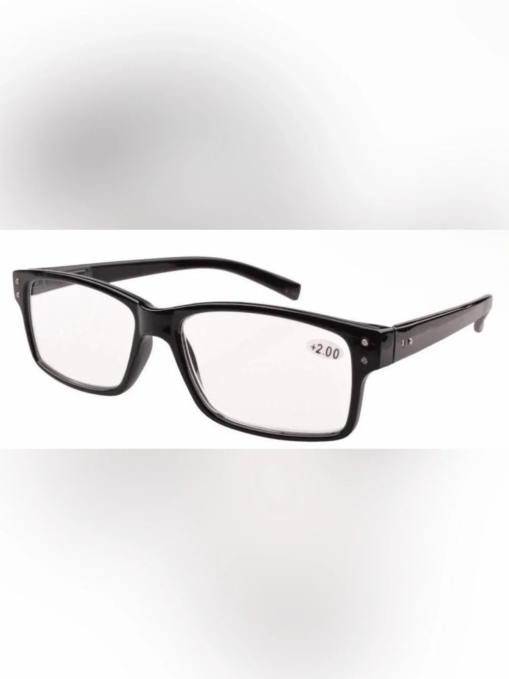 5-Pair Reading Glasses Set +2.00 Magnification Bundle